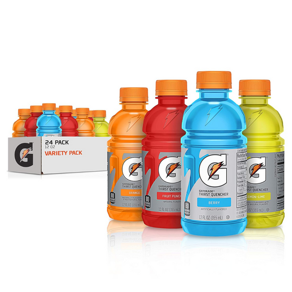 24-Pack Gatorade Classic Thirst Quencher 12 Oz. Bottles