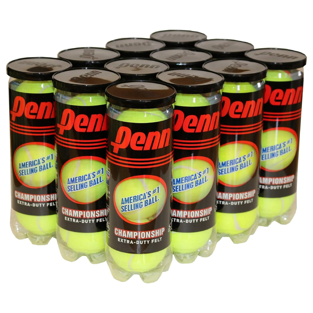72-Count (2-Pk x 36-Ct) Penn Championship Extra Duty Felt Tennis Balls (24 Cans)