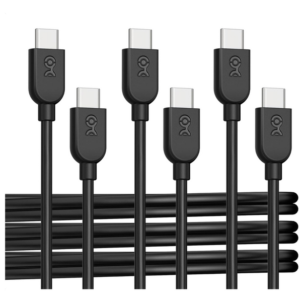 3-Pack 6ft Cable Matters 60W USB-C To USB-C Charging Cables