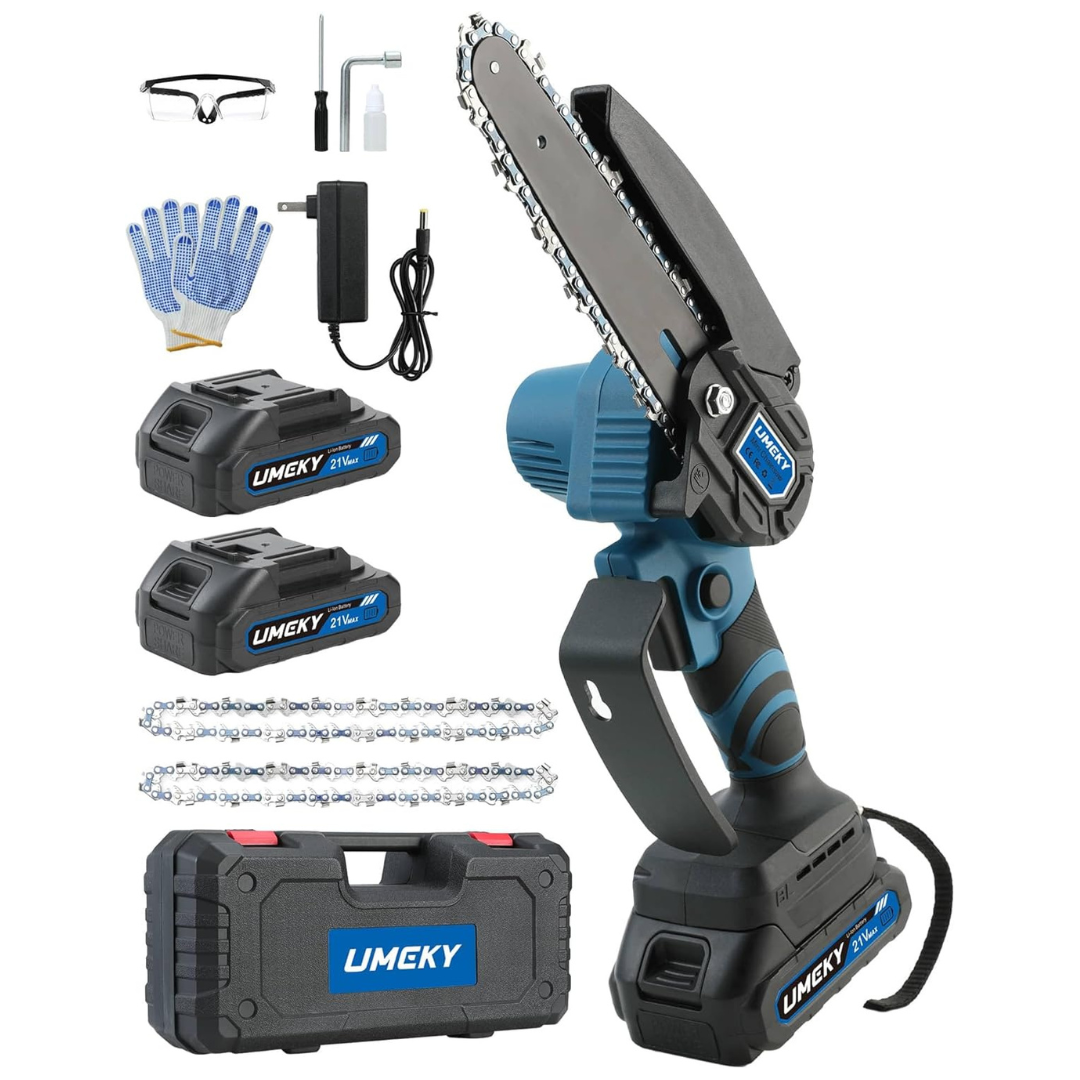 Umeky 6" Battery Powered Electric Chainsaw