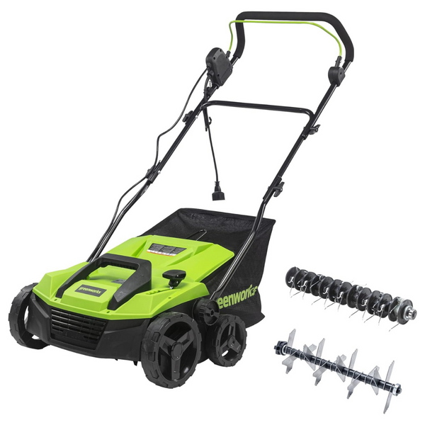 Greenworks 13 Amp 14" Corded Dethatcher / Scarifier