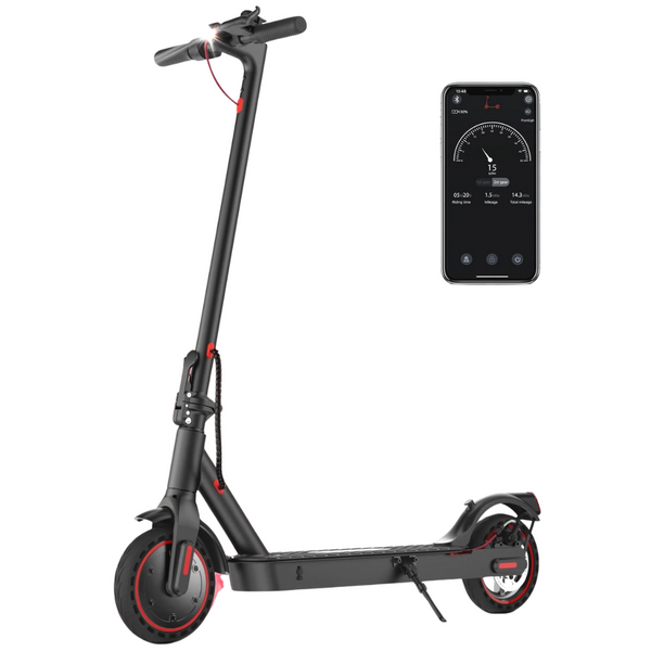 Iscooter Max Speed 18 Mph 8.5 In. Pneumatic Tires i9 Electric Scooter