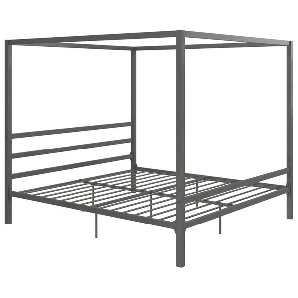 Dhp Modern Metal Canopy Platform King Size Bed Frame