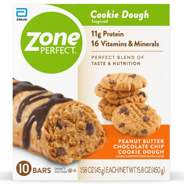 20-Count Zone Perfect Nutritious Protein Snack Bars