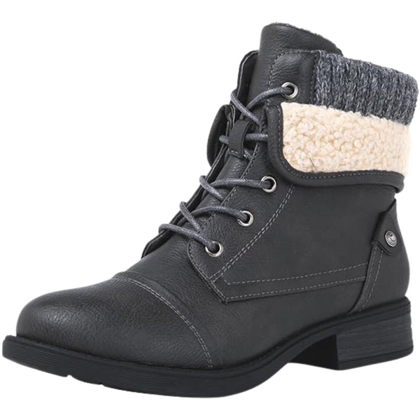 Globalwin Women's Dressy Lace Up Ankle Combat Boots