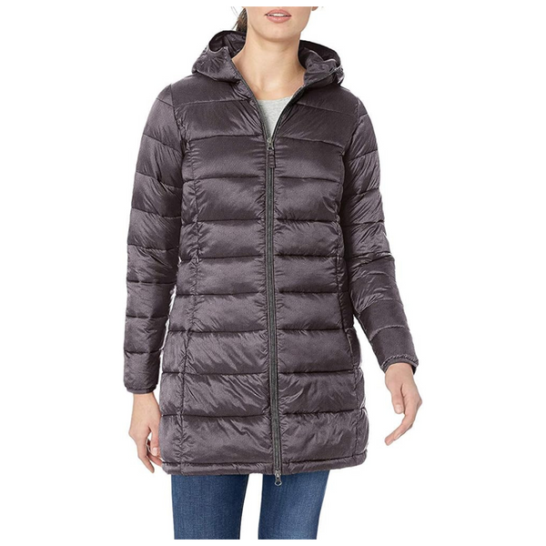 Amazon Essentials Women's Lightweight Water-Resistant Hooded Puffer Coat