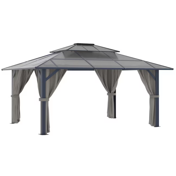 Veikous 13x10-Foot Roof Gazebo With Screen