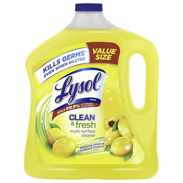 Lysol Clean & Fresh Multi-Surface Cleaner (Lemon & Sunflower, 90oz)