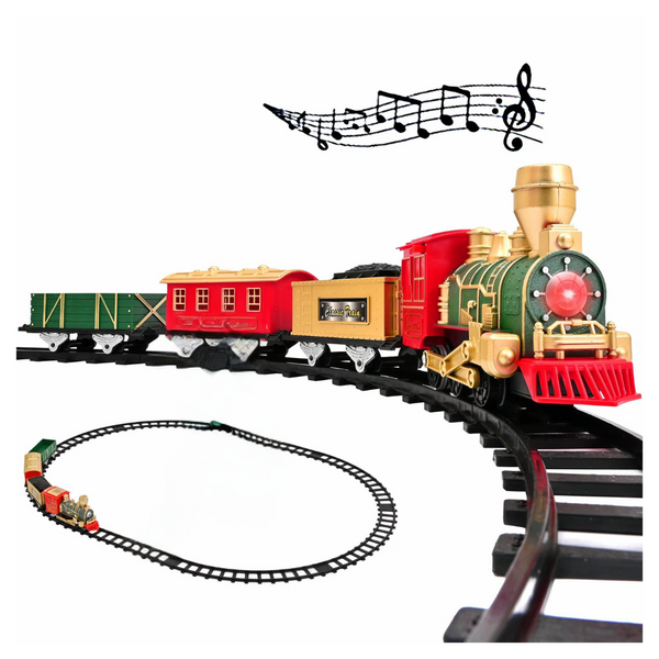 Topfox Electric Train Toy With Lights & Sounds