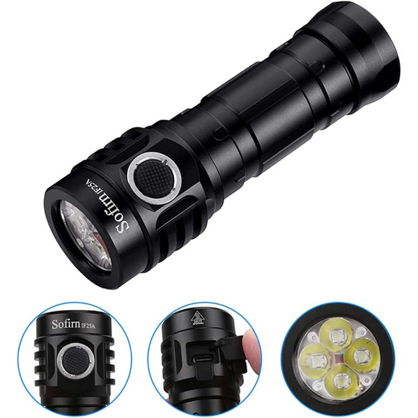 Sofirn If25a High 3800 Lumens Rechargeable Flashlight