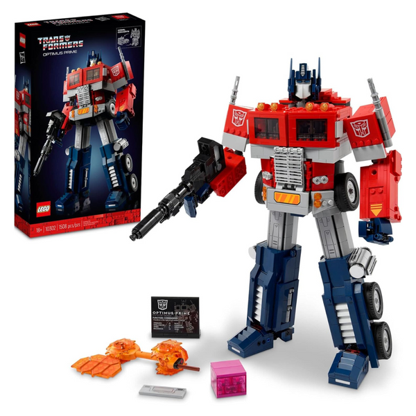 1508-Piece Lego Transformers Optimus Prime 10302 Figure Building Set