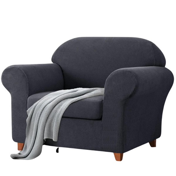 The Twillery Pizarro Box Cushion Armchair Slipcover