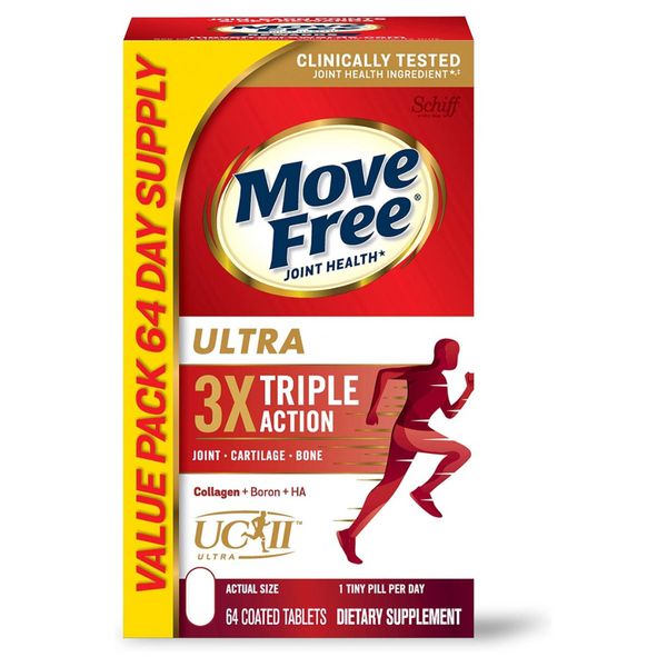 64-Count Move Free Ultra Triple Action Joint Support Supplement