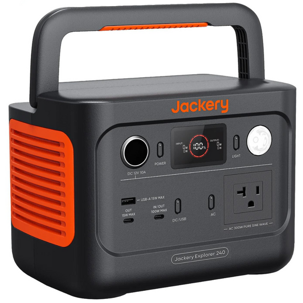 Jackery Explorer 240 V2 256wh Lifepo4 Portable Power Station