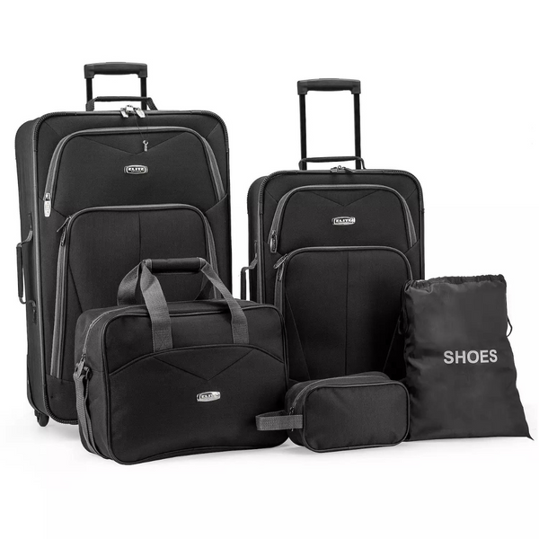 Elite Luggage Whitfield 5-Piece Softside Luggage Set