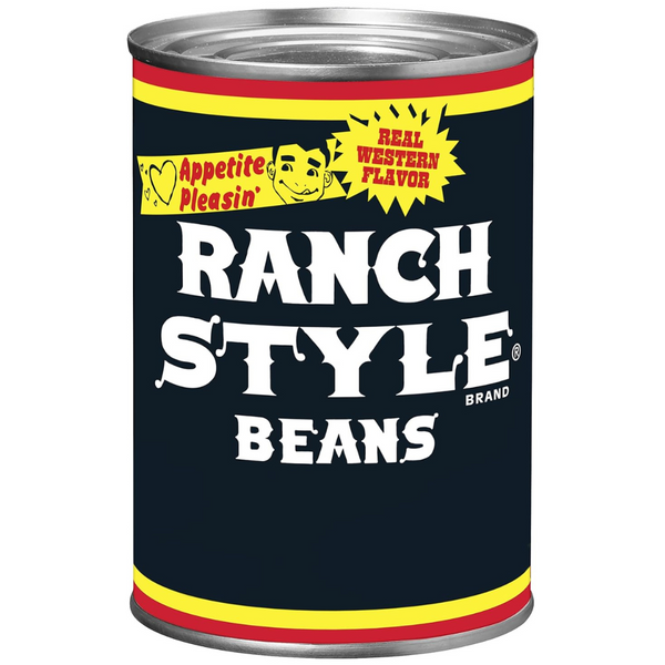 12-Pack 15 Oz. Ranch Style Canned Pinto Beans (Real Western)