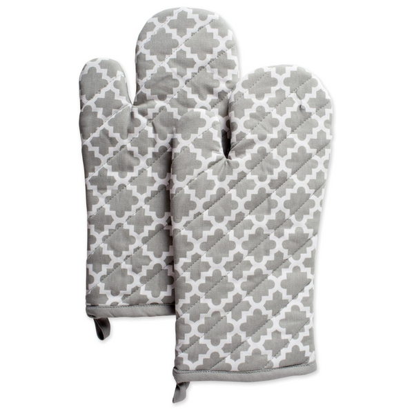 2-Piece DII Lattice Kitchen Oven Mitt Set (Various)