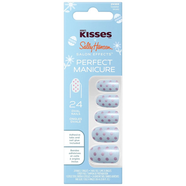 Sally Hansen Salon Effects Perfect Manicure X Hershey's Kisses