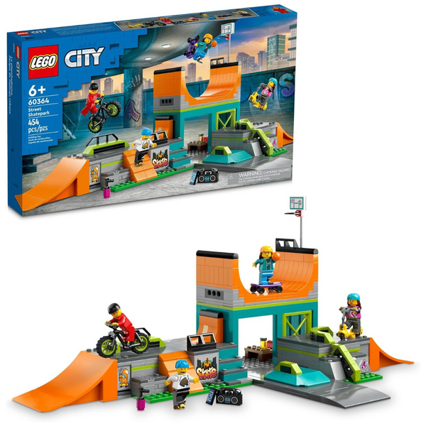 Lego My City Street Skate Park Building Toy Set (60364)