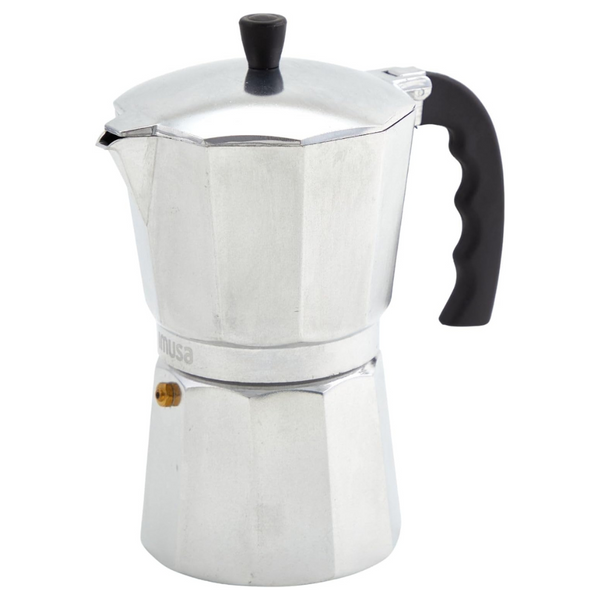 3-Cup Aluminum Espresso Moka Pot Stovetop Coffeemaker