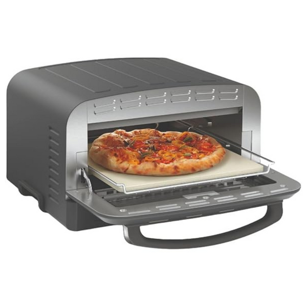 Cuisinart Stainless Steel Portable Countertop Pizza Oven (Matte Black)