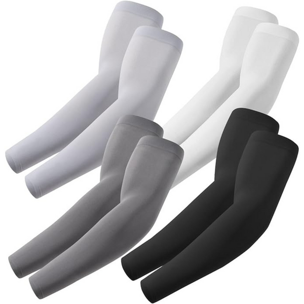 4-Pairs Roxun Cooling Uv Sun Protection Sports Arm Sleeves