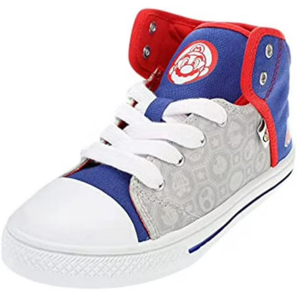 Super Mario Little & Big Boys High Top Sneakers