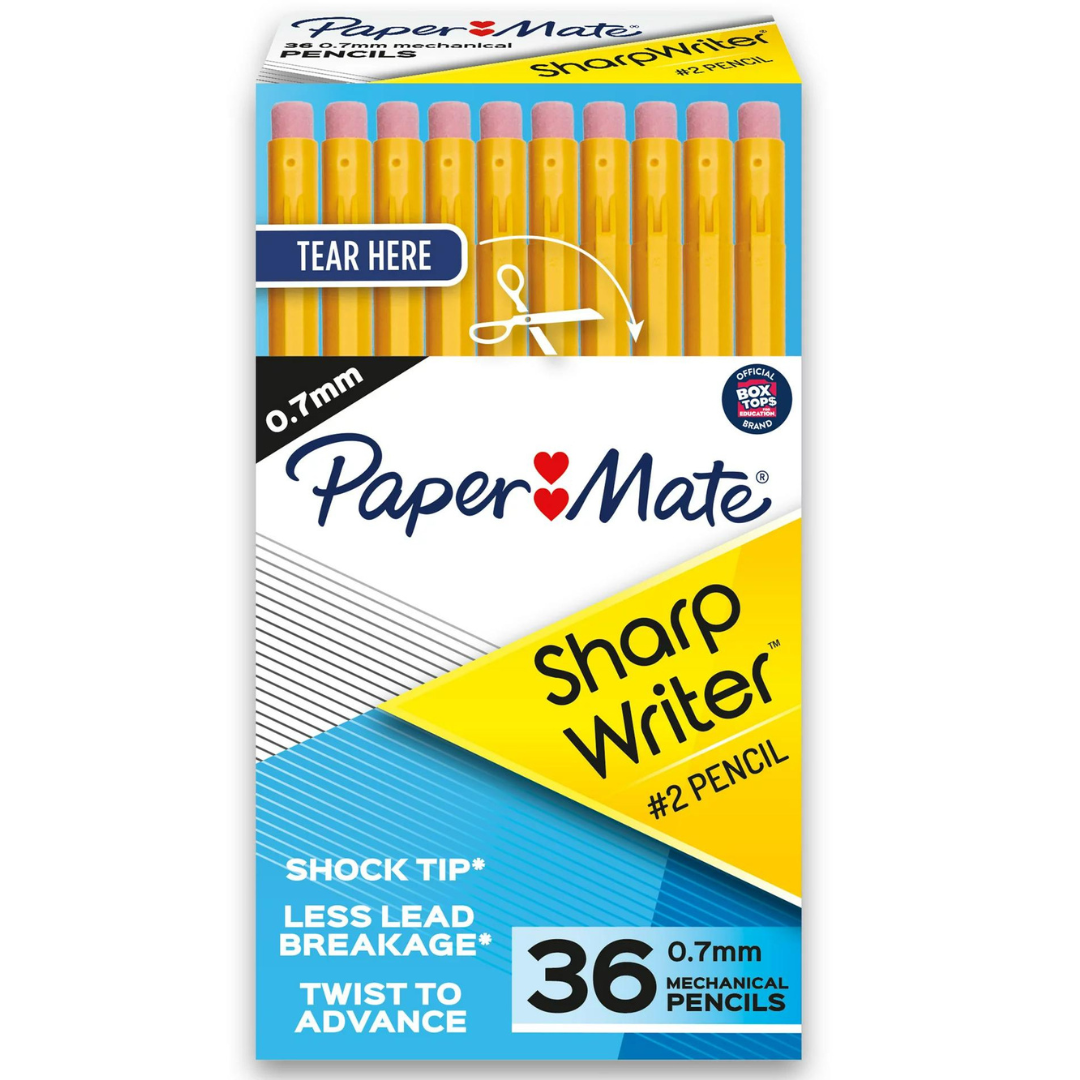 36-Count Paper Mate Sharpwriter Mechanical 0.7 mm Pencils