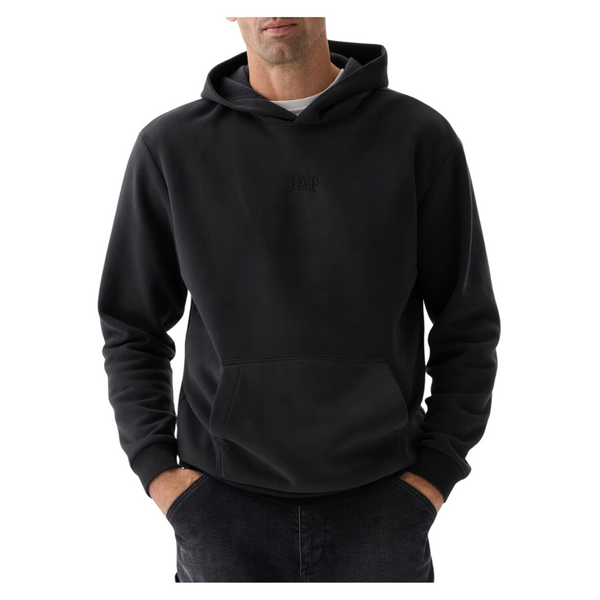 Gap Factory Men's Relaxed Vintage Soft Gap Logo Hoodie