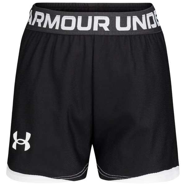 Under Armour Little Girls' Velocity Logo Trim Shorts