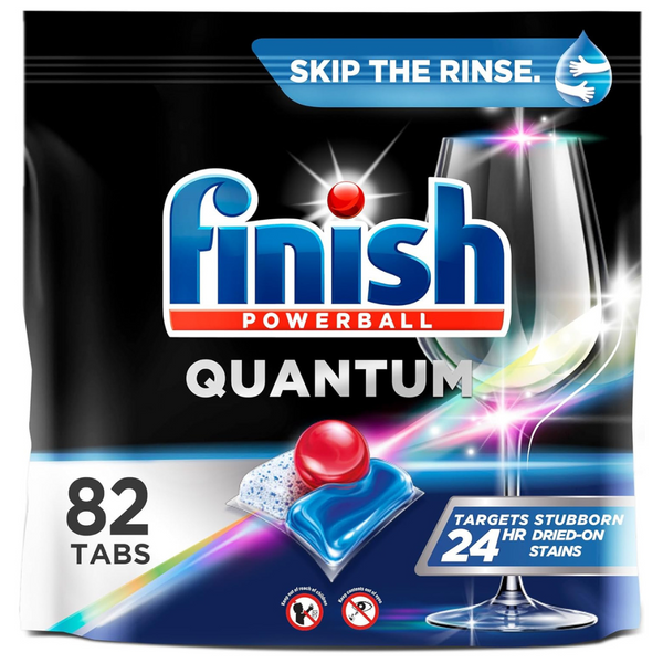 82-Count Finish Powerball Quantum Dishwasher Detergent Tablets