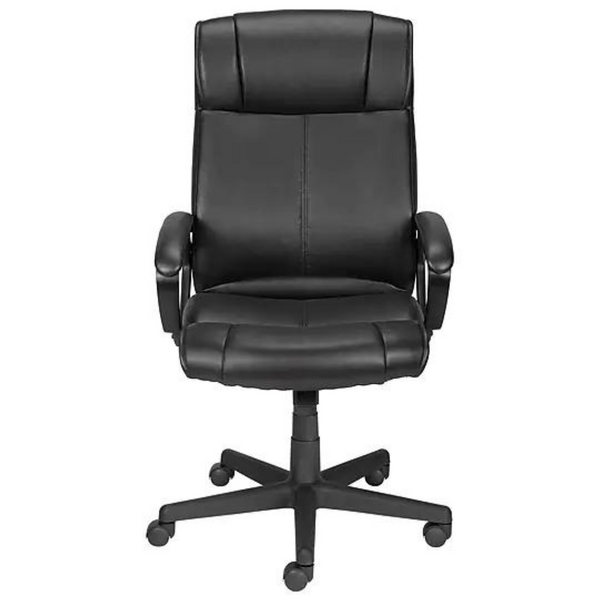 Staples Turcotte Ergonomic Luxura Swivel Computer & Desk Chair (Black)