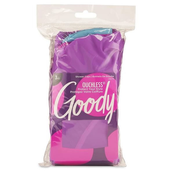 Goody Styling Essentials Shower Caps (3 Count)