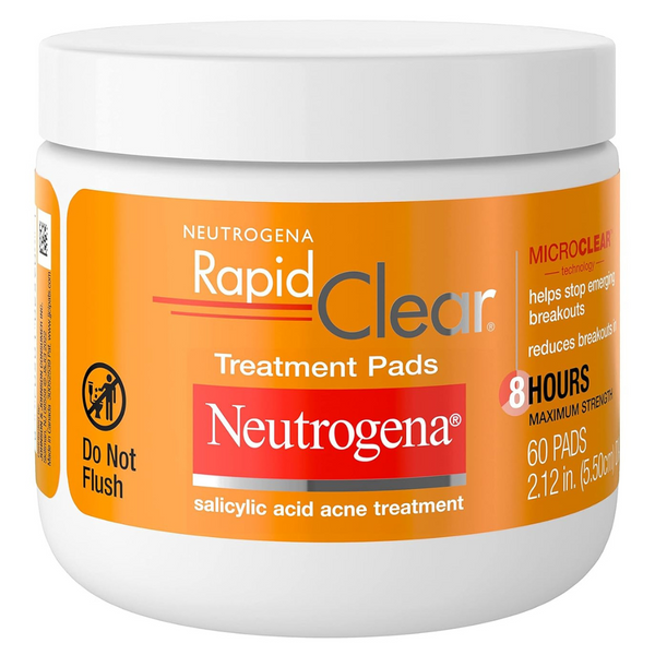 60-Count Neutrogena Rapid Clear Maximum Strength Treatment Pads