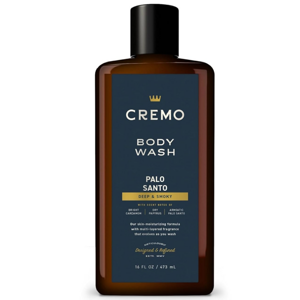 Cremo Rich-Lathering Palo Santo Body Wash For Men, 16 Fl Oz