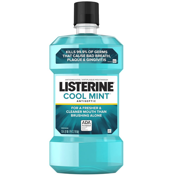 Listerine 1.5-Liter Listerine Antiseptic Mouthwash (Cool Mint)