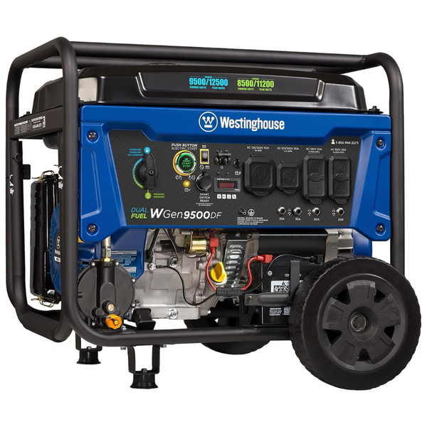 Westinghouse 12500W Outdoor Power Equipment Dual Fuel Generator