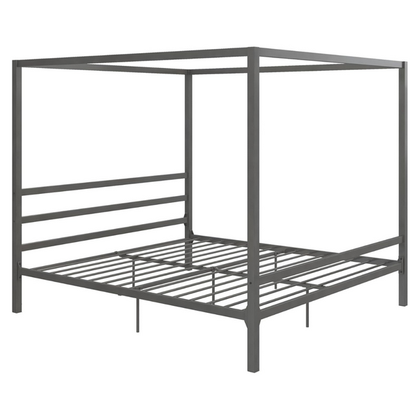 DHP Modern Metal Canopy Platform King Size Bed Frame