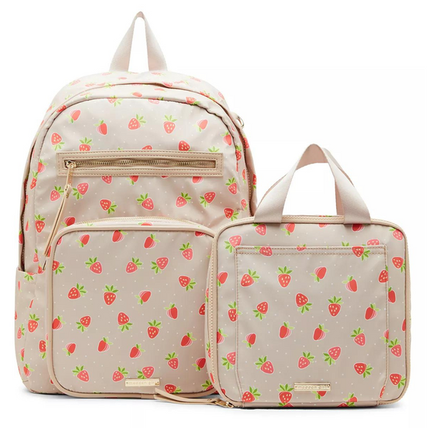 Madden Girl Matty Nylon Square Backpack With Lunchbox