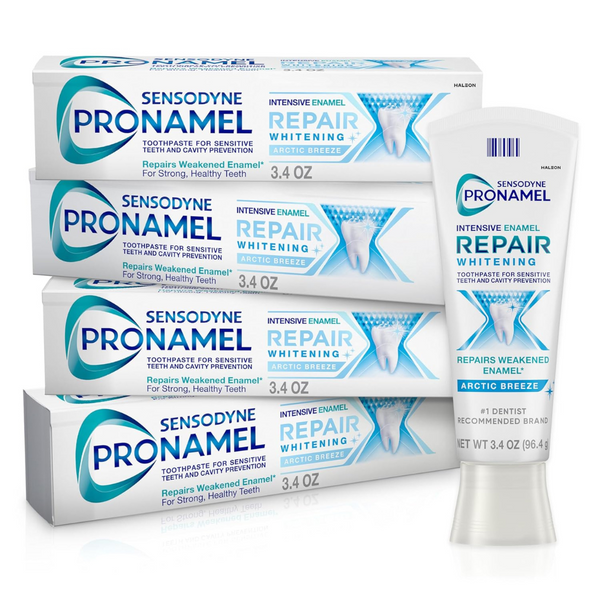 4-Pack Sensodyne Pronamel Intensive Enamel Repair Whitening Toothpaste