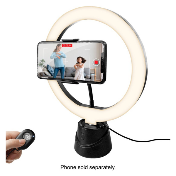 Bower Rotating Smart Base Ring Light