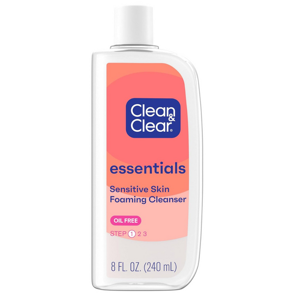 8oz Clean & Clear Essentials Foaming Daily Face Wash