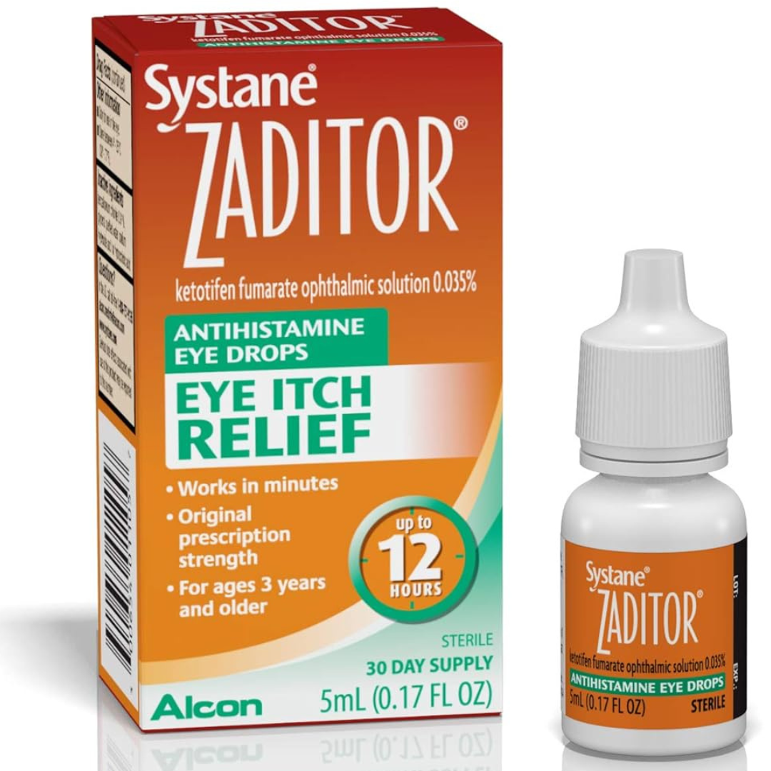 Zaditor Antihistamine Eye Drops, 5-Ml