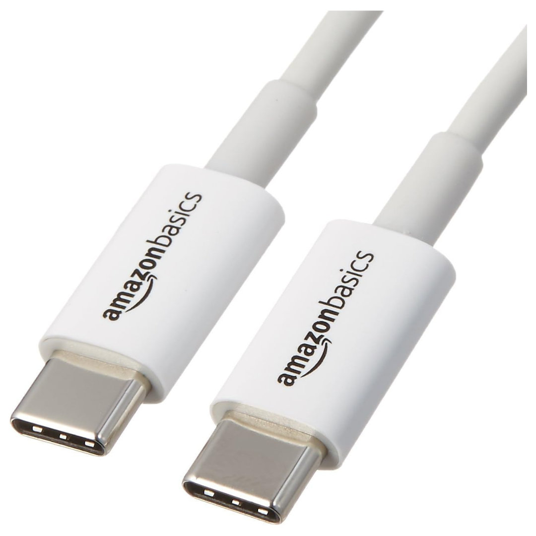 Amazon Basics 6 Feet USB-IF Certified USB-C To USB-C 2.0 Fast Charger Cable