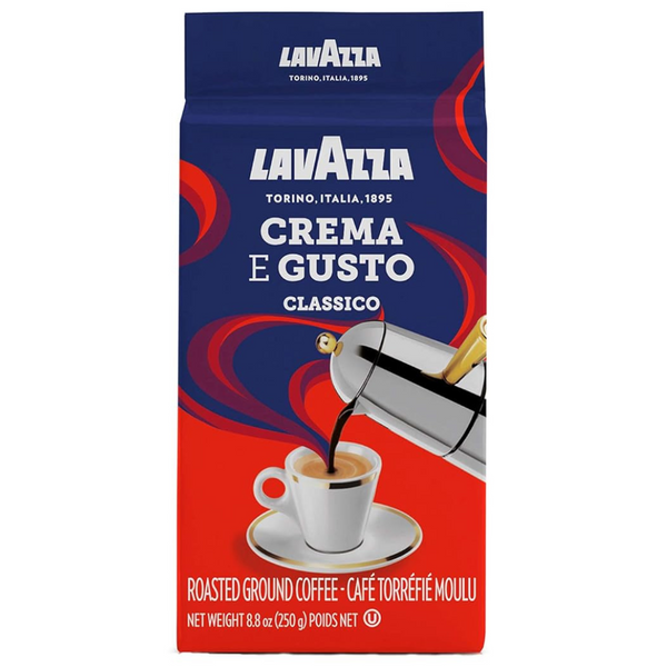 4-Pack Lavazza Crema E Gusto Ground Coffee Blend Bags (8.8-Oz.)