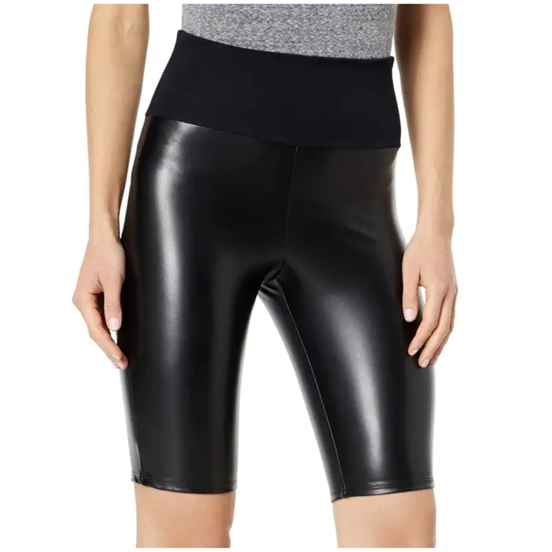Red Hot by Spanx Leather Look Bike Short (Various)