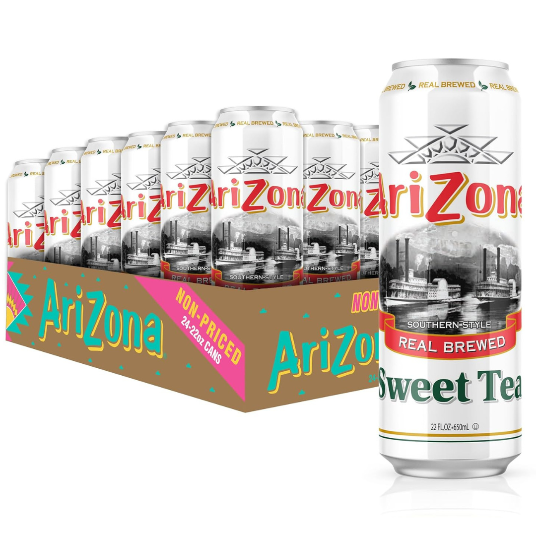 24-Pack Arizona Sweet Tea (22 Oz Cans)