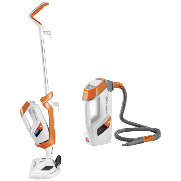 Bissell PowerFresh Lift-Off Pet Steam Mop, Steamer, Tile, Bathroom, Hard Wood Floor Cleaner