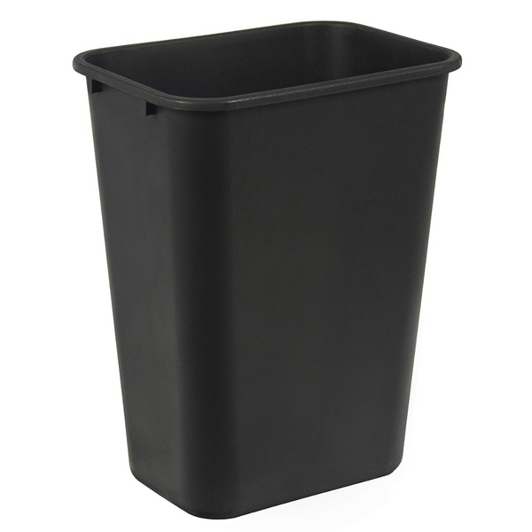 Amazon Basics Rectangular 10 Gallon Commercial Office Wastebasket