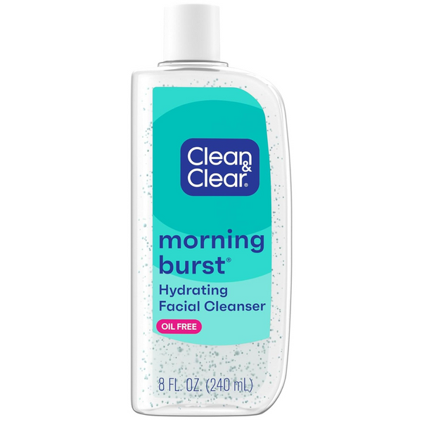 8oz Clean & Clear Morning Burst Oil-Free Hydrating Face Wash (Lemon)